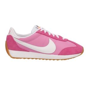 Nike Women's Pink and White Running Shoes